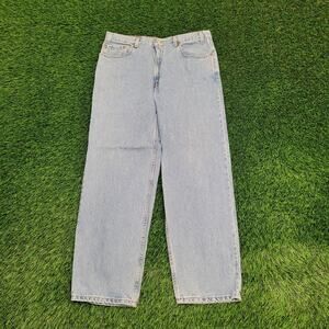 Vintage LEVIS 550 Extra-Baggy Jeans 35x29 Medium-Wash